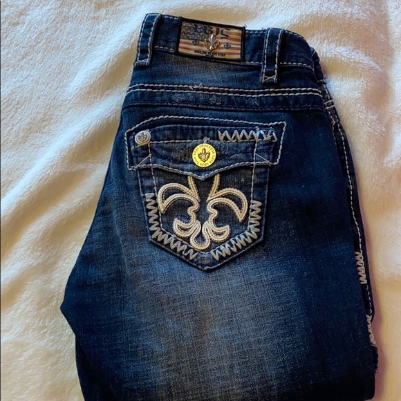 LBJC Denim Ripped Jeans - Picture 2 of 4